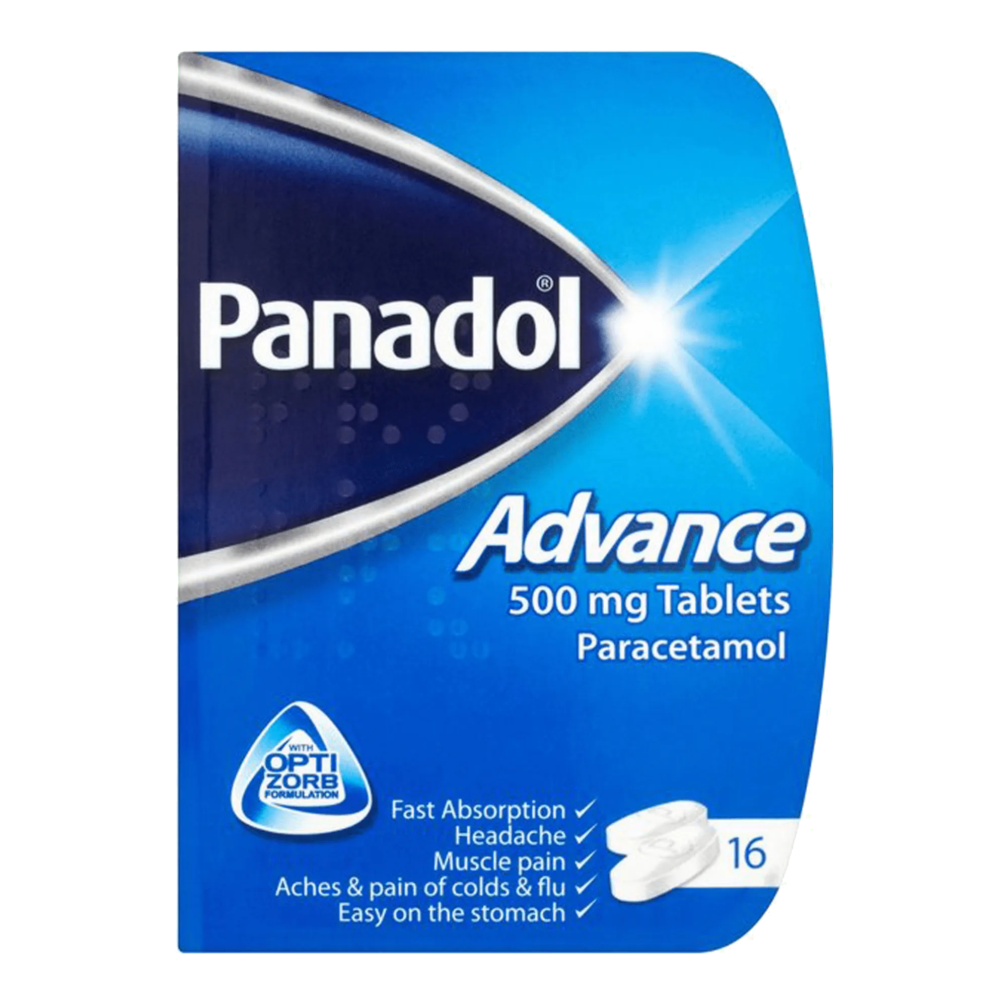 Panadol Advance 500mg - 16 Tablets