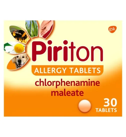 Piriton Allergy Tablets - 30 Tablets