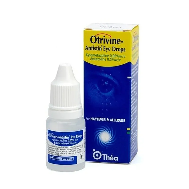 Otrivine Antistin Hayfever & Allergy Eye Drops - 10ml