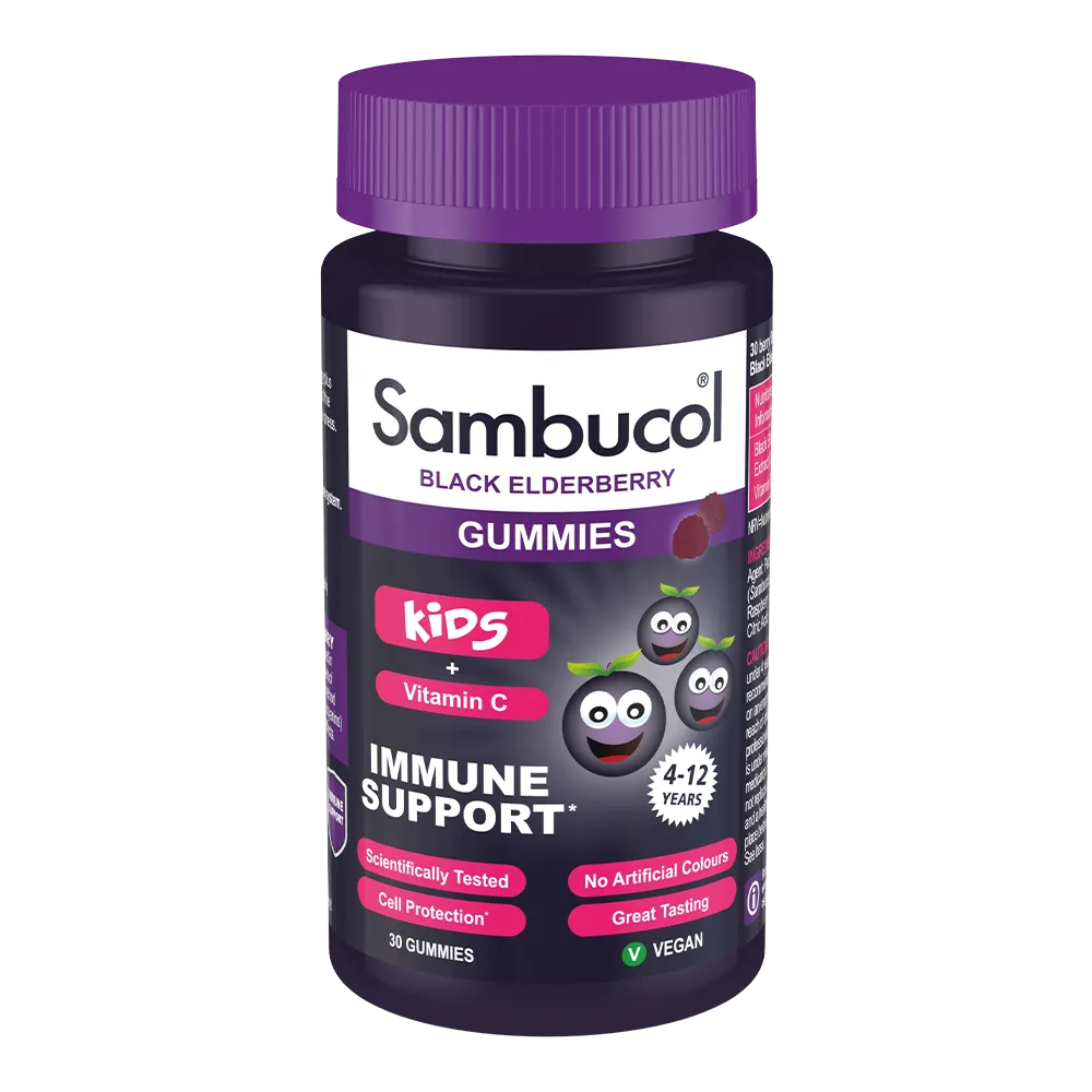 Sambucol Black Elderberry Gummies For Kids - 30 Gummies