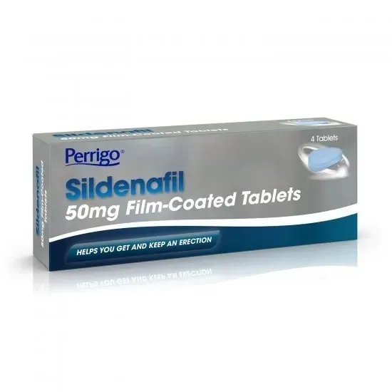 Sildenafil 50mg - 4 Tablets