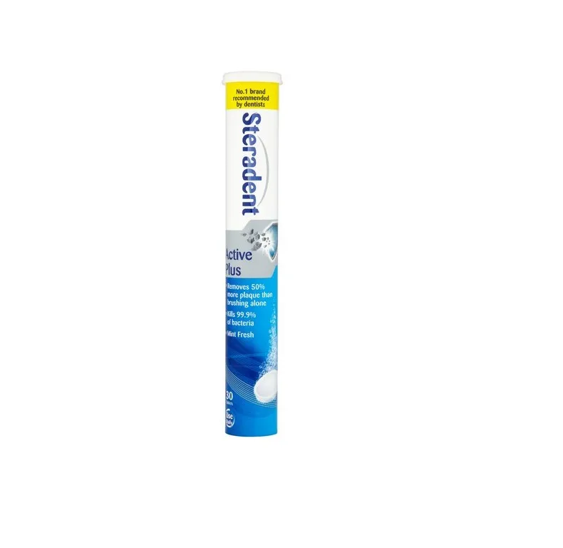 Steradent Active Plus - 30 Tablets