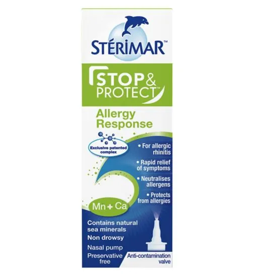 Sterimar Stop and Protect Allergy Response Nasal Spray - 20ml