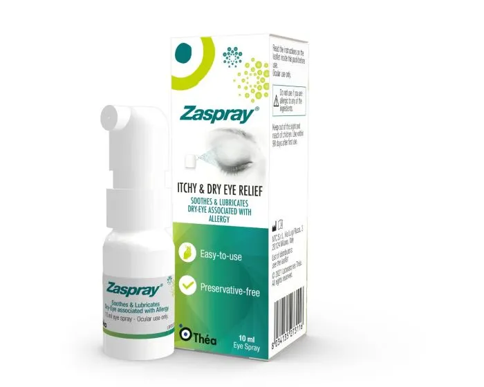 Thea Zaspray Itchy & Dry Eye Relief Eye Spray - 10 ml