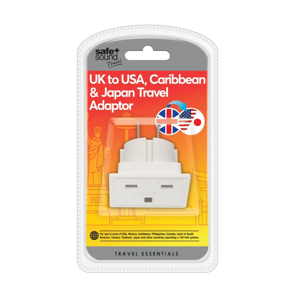 Safe & Sound Usa Travel Adapter - Pack of 1