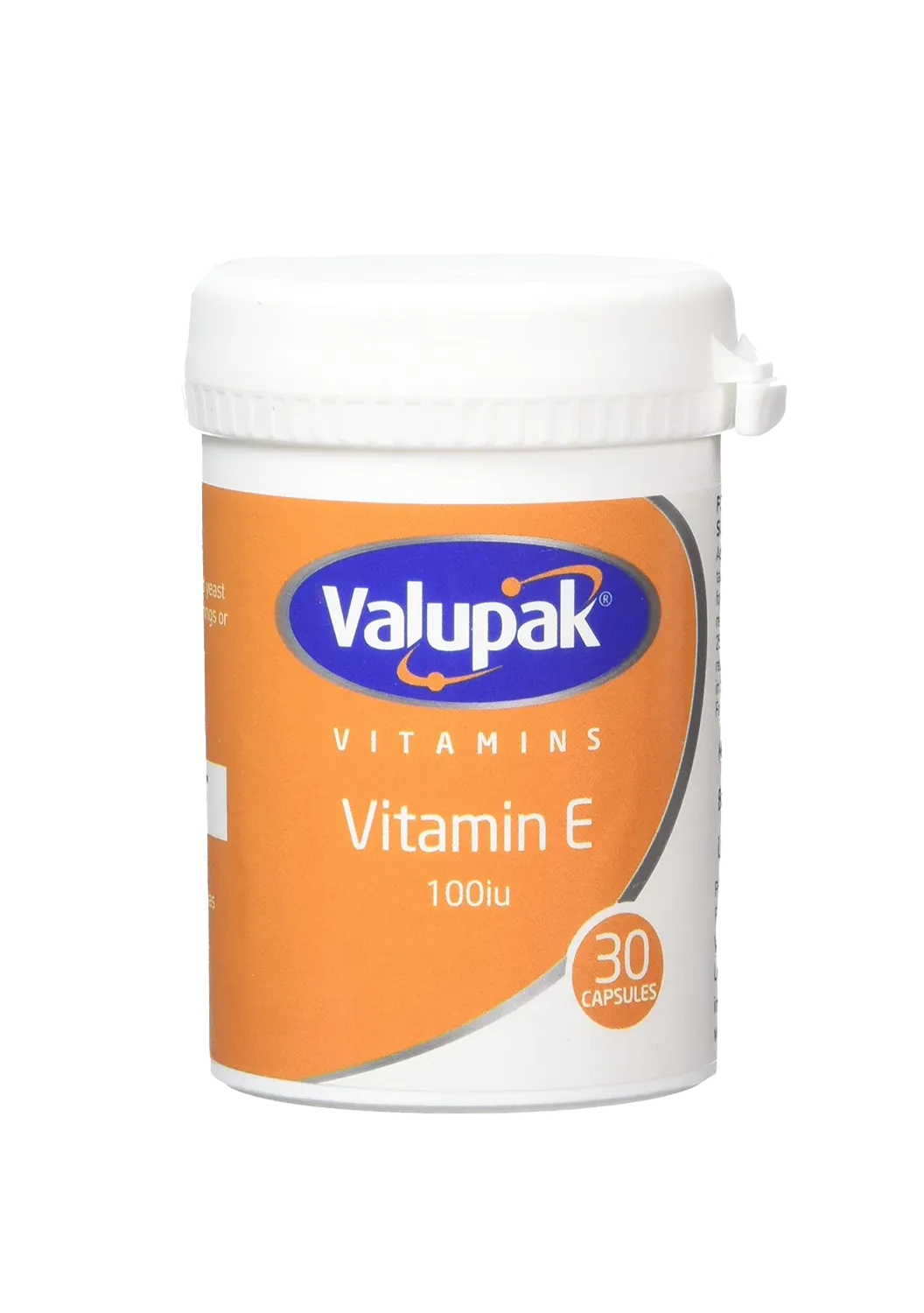 Valupak Vitamin E - 30 Capsules