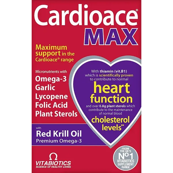 Viatabiotics Cardioace Max Capsules - 84 Capsules