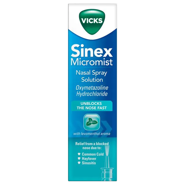Vicks Sinex Micromist Aqueous Nasal Spray Solution - 15ml