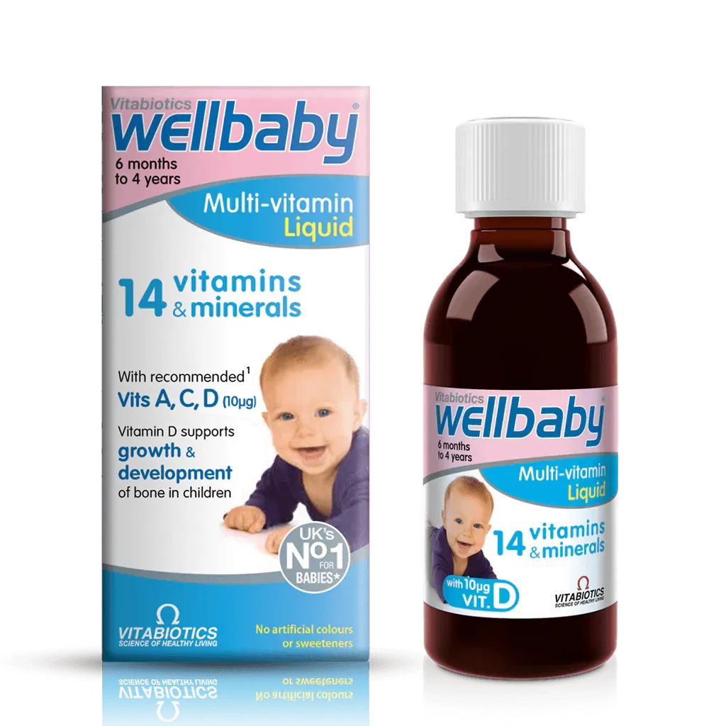 Vitabiotics Wellbaby Multi-Vitamin Liquid - 150 ml