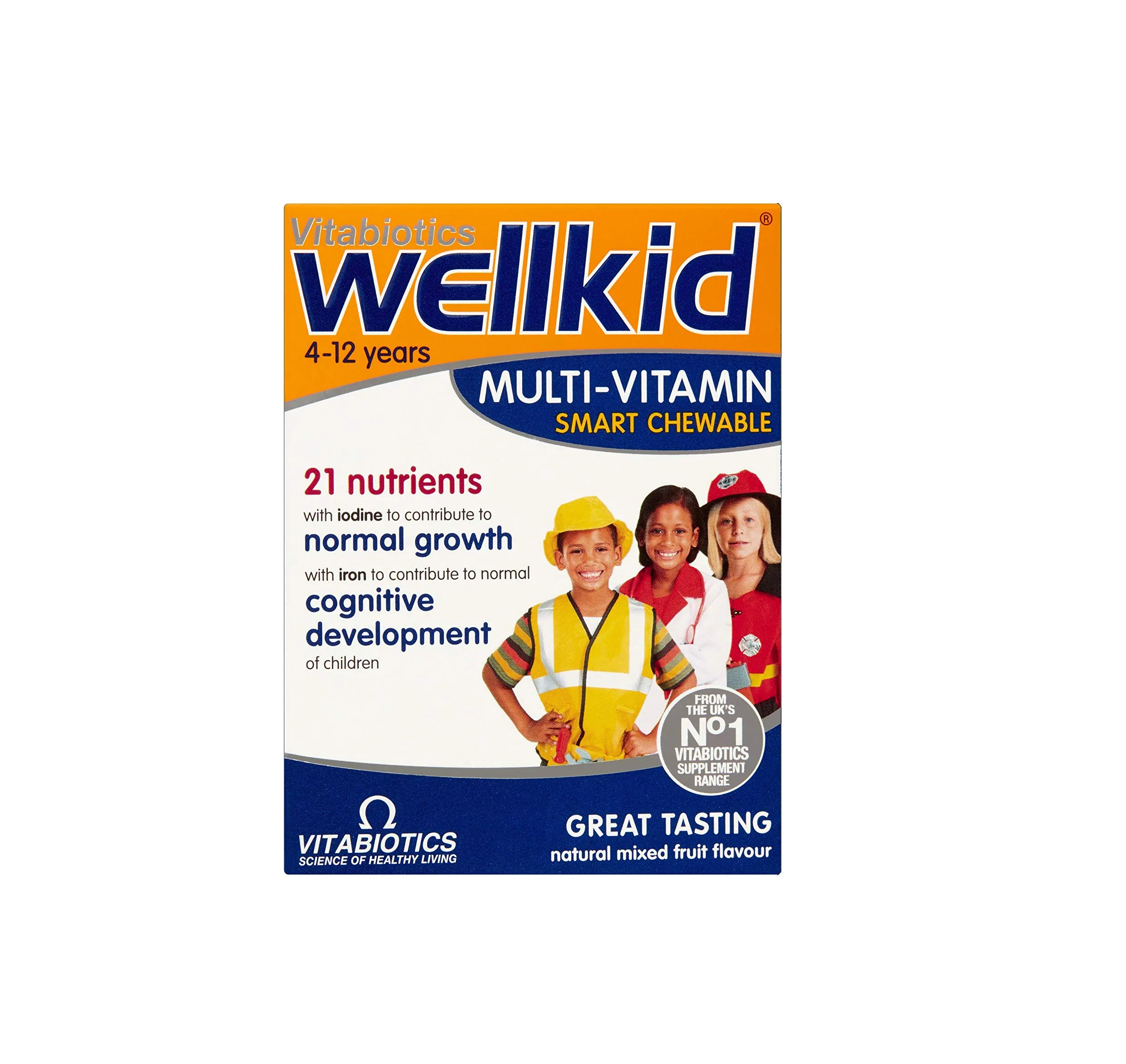 Vitabiotics Wellkid Chewable - 30 Tablets