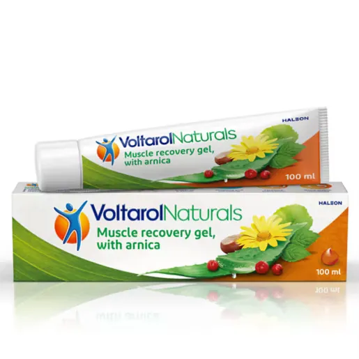 Voltarol Naturals Organic Muscle Recovery Gel With Arnica 100ml